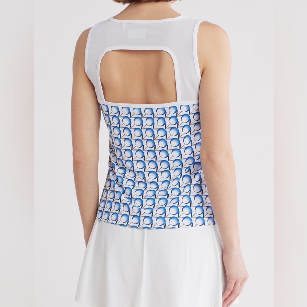 Original Penguin Tennis Print Performance Tank. Size M - Picture 2 of 12